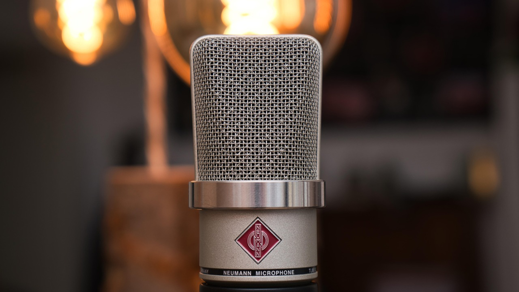 Neumann studio microphone